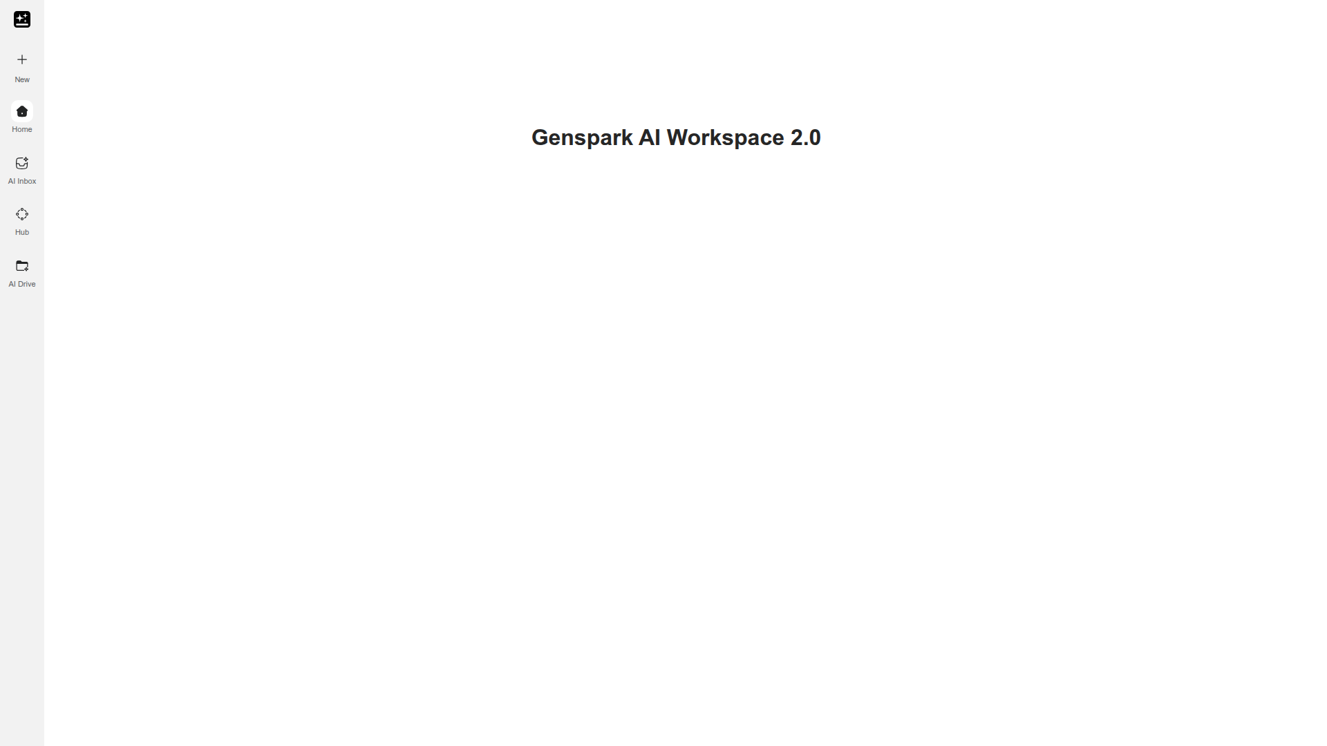 AI Workspace 2.0 by Genspark Screenshot
