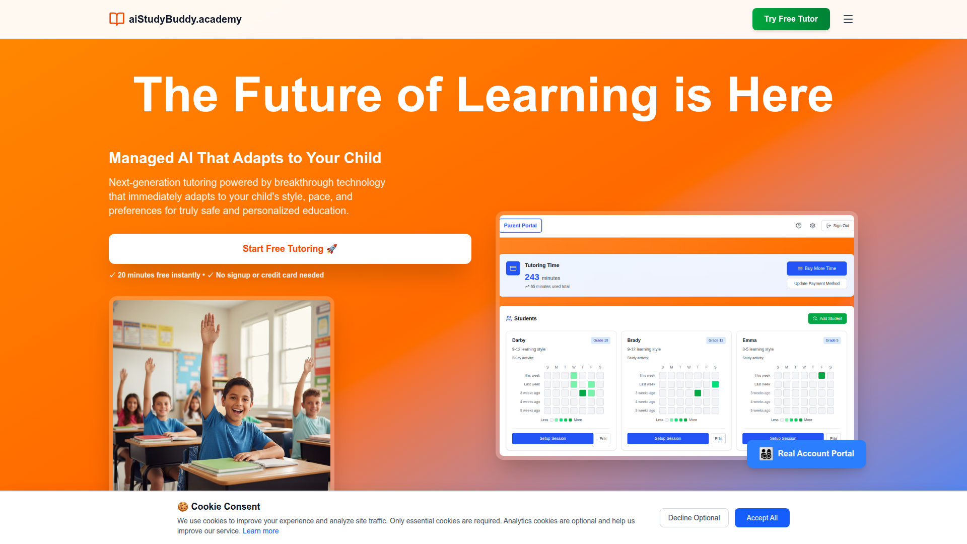 aiStudyBuddy.academy Screenshot
