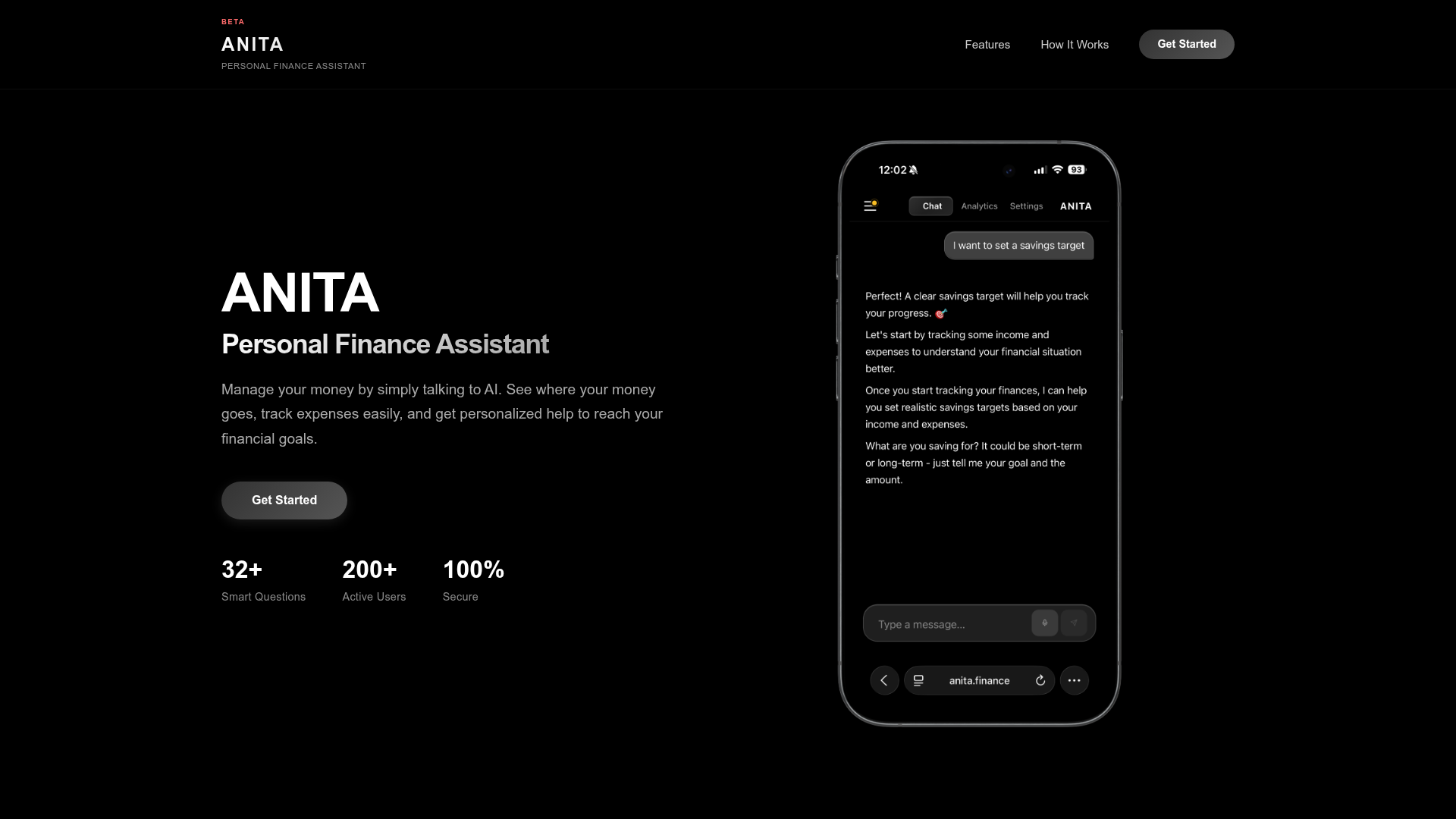 ANITA Screenshot