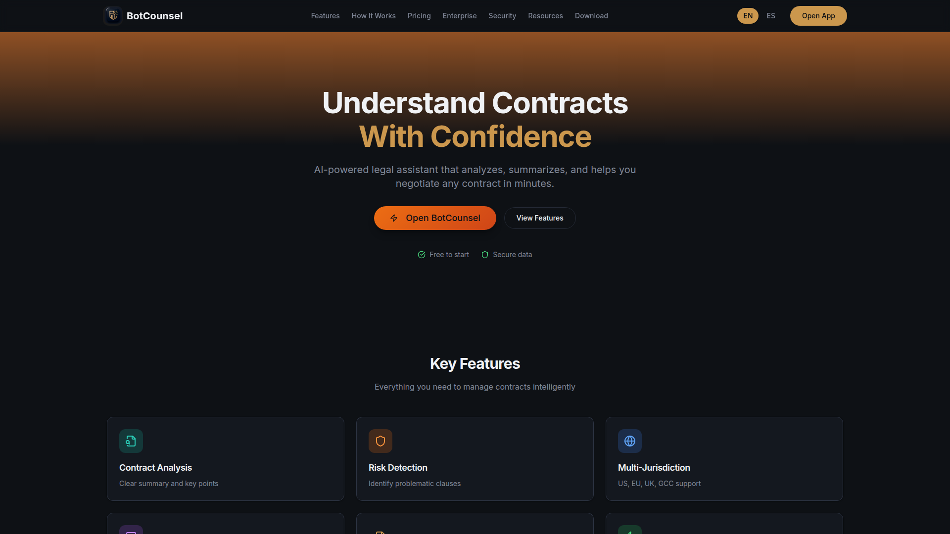 BotCounsel Screenshot