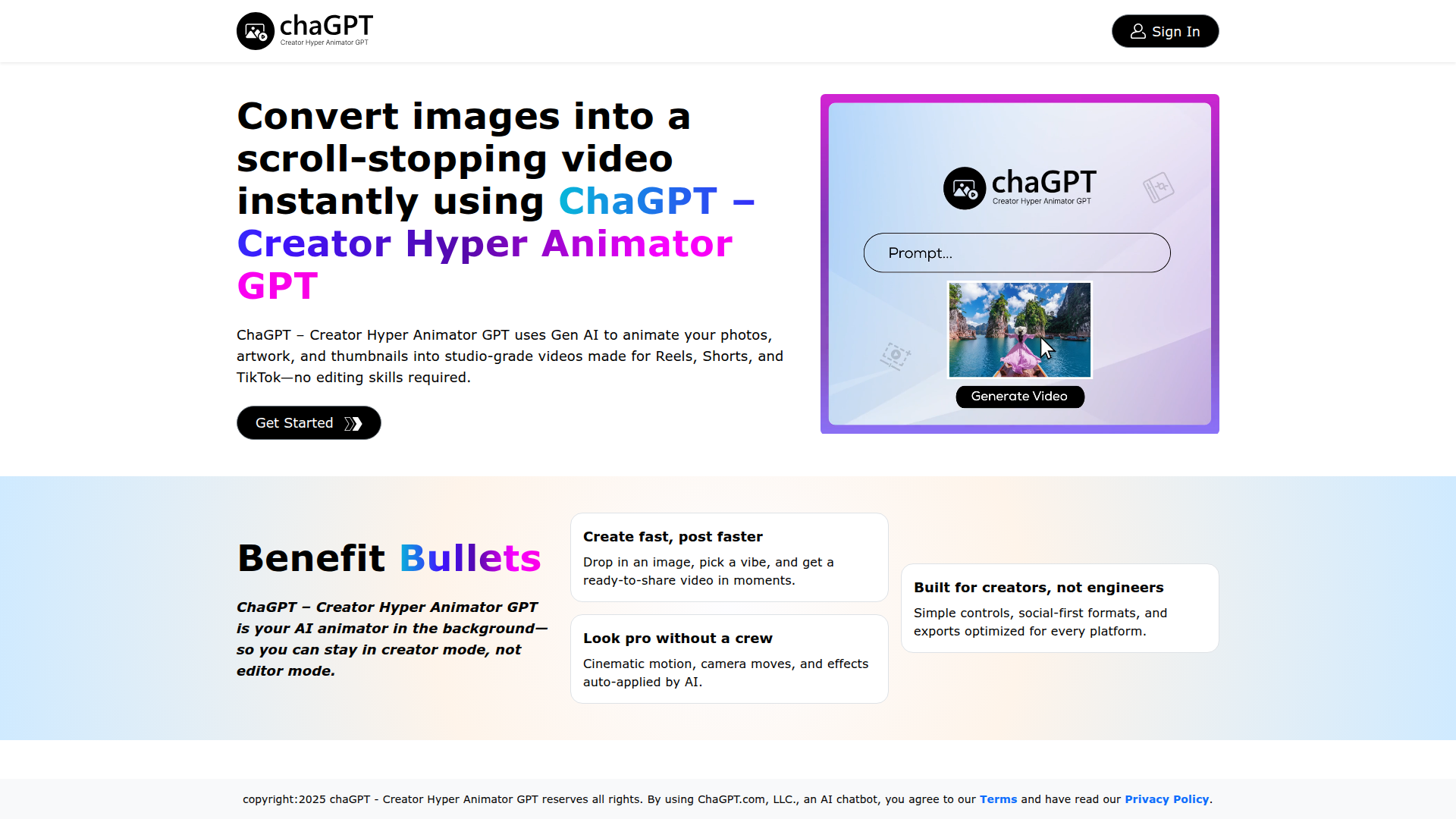 ChaGPT Screenshot