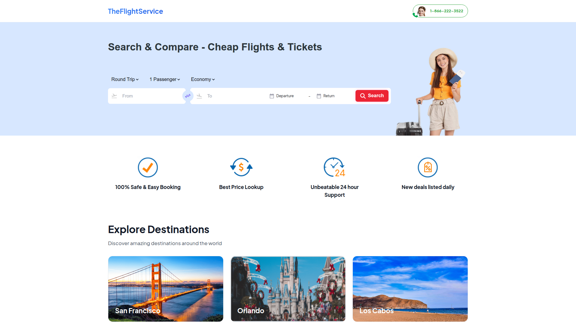 Cheap Flights with The Best Deals Take Screenshot