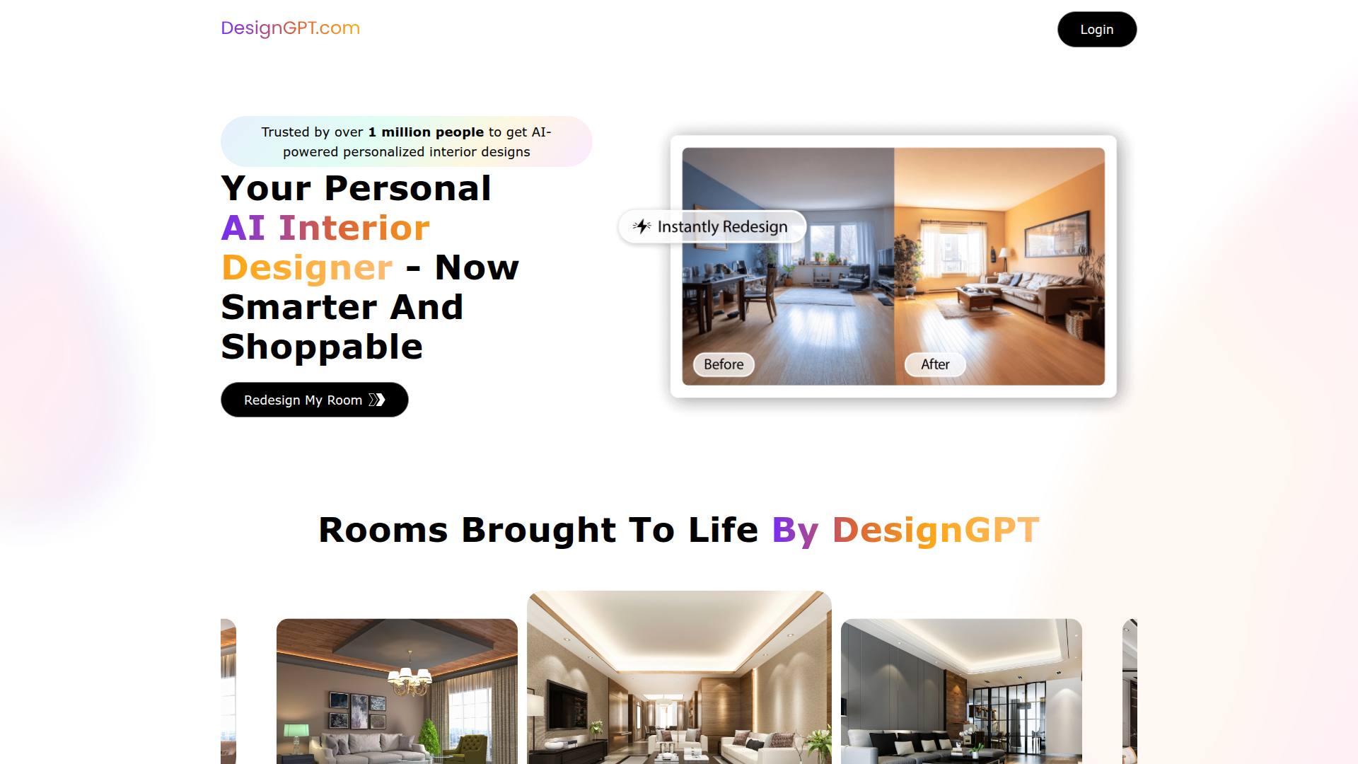 DesignGPT Screenshot