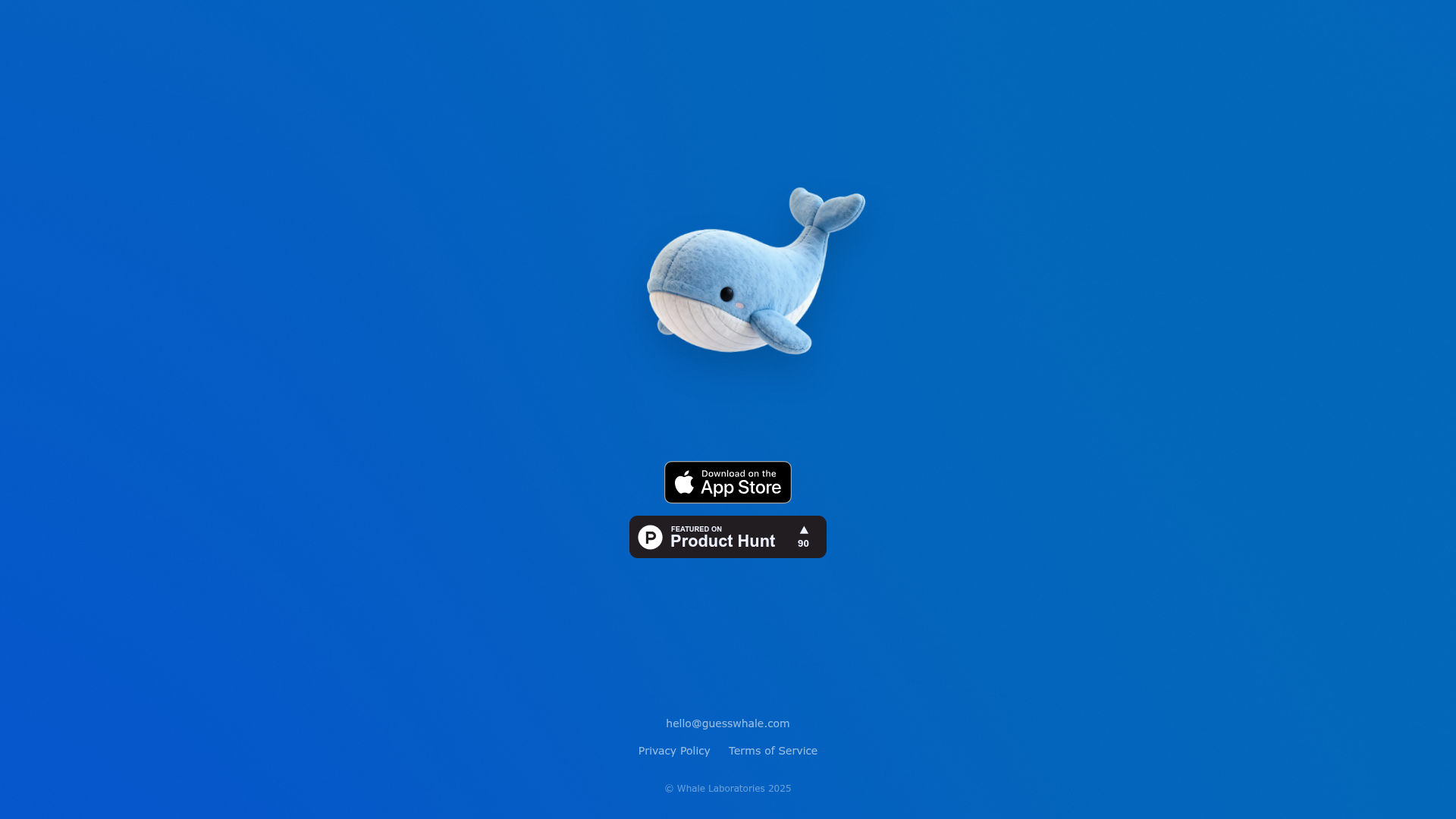 Guess Whale Screenshot