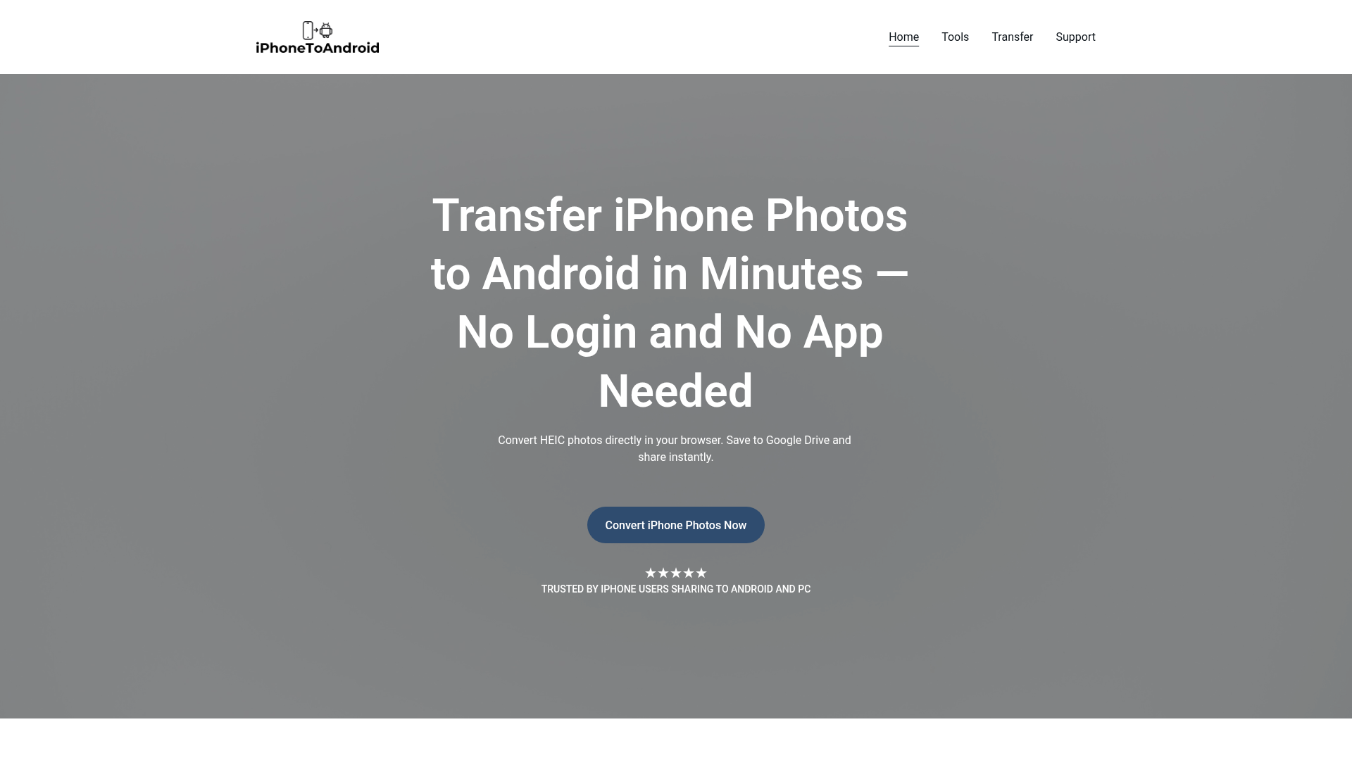 IphoneToAndroid Screenshot