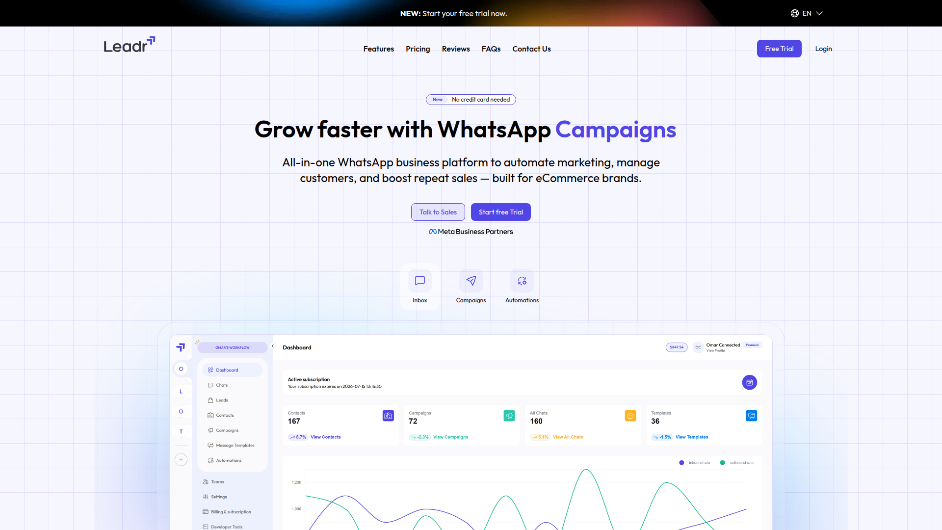 Leadr space Screenshot