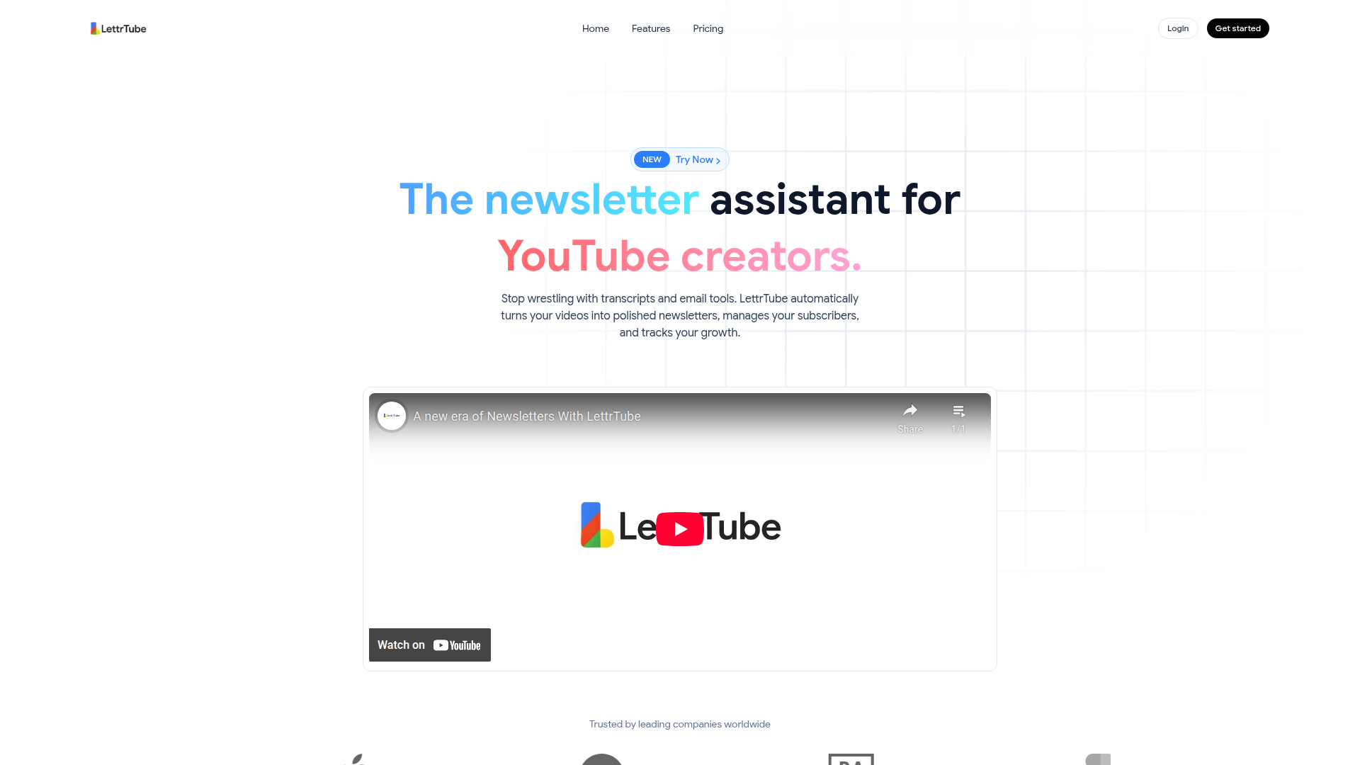 LettrTube Screenshot