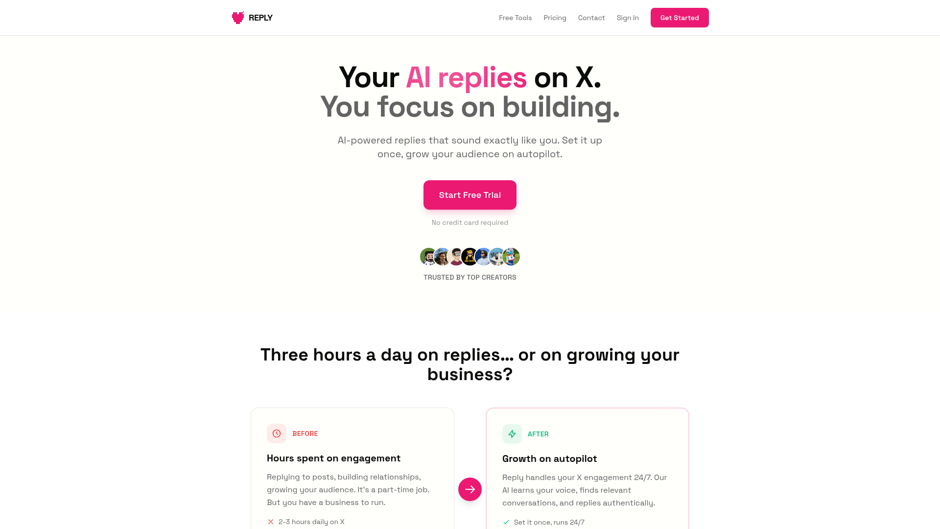 Luvreply Screenshot
