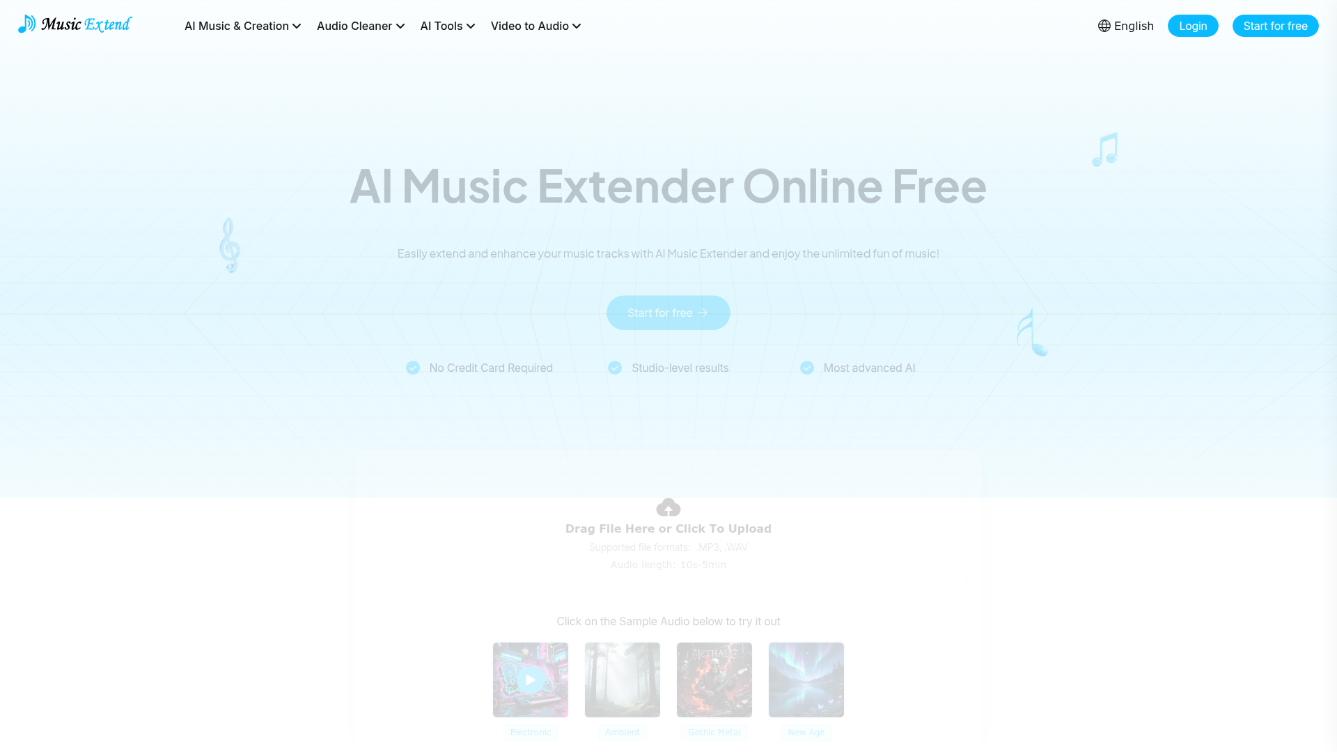 MusicExtend Screenshot