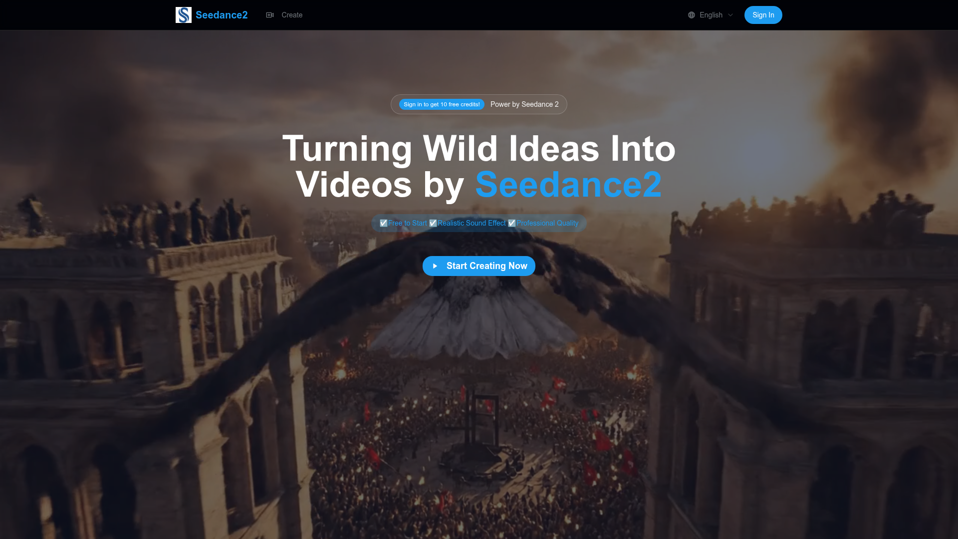 Seedance2 Screenshot