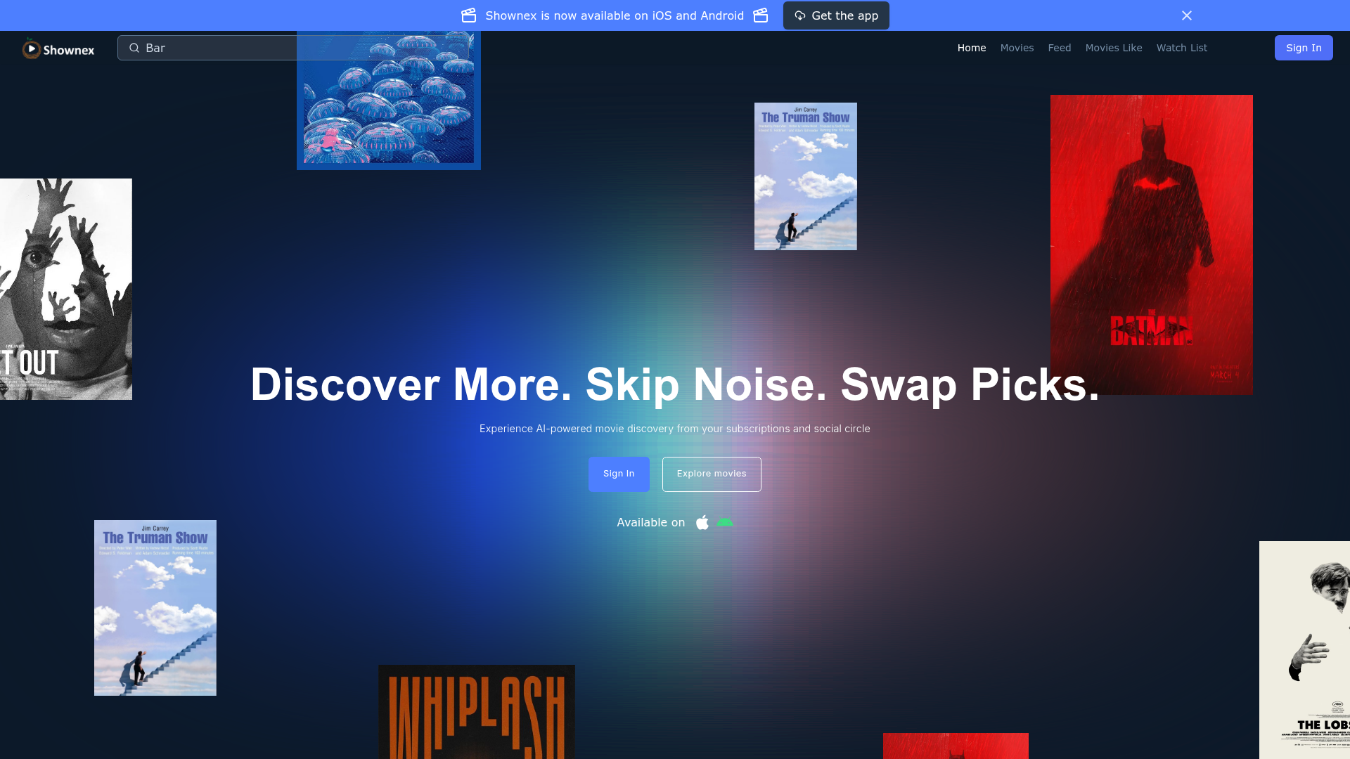Shownex Screenshot