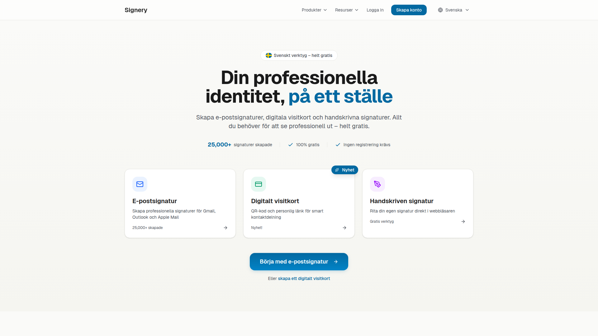 Signery - your digital identity Screenshot
