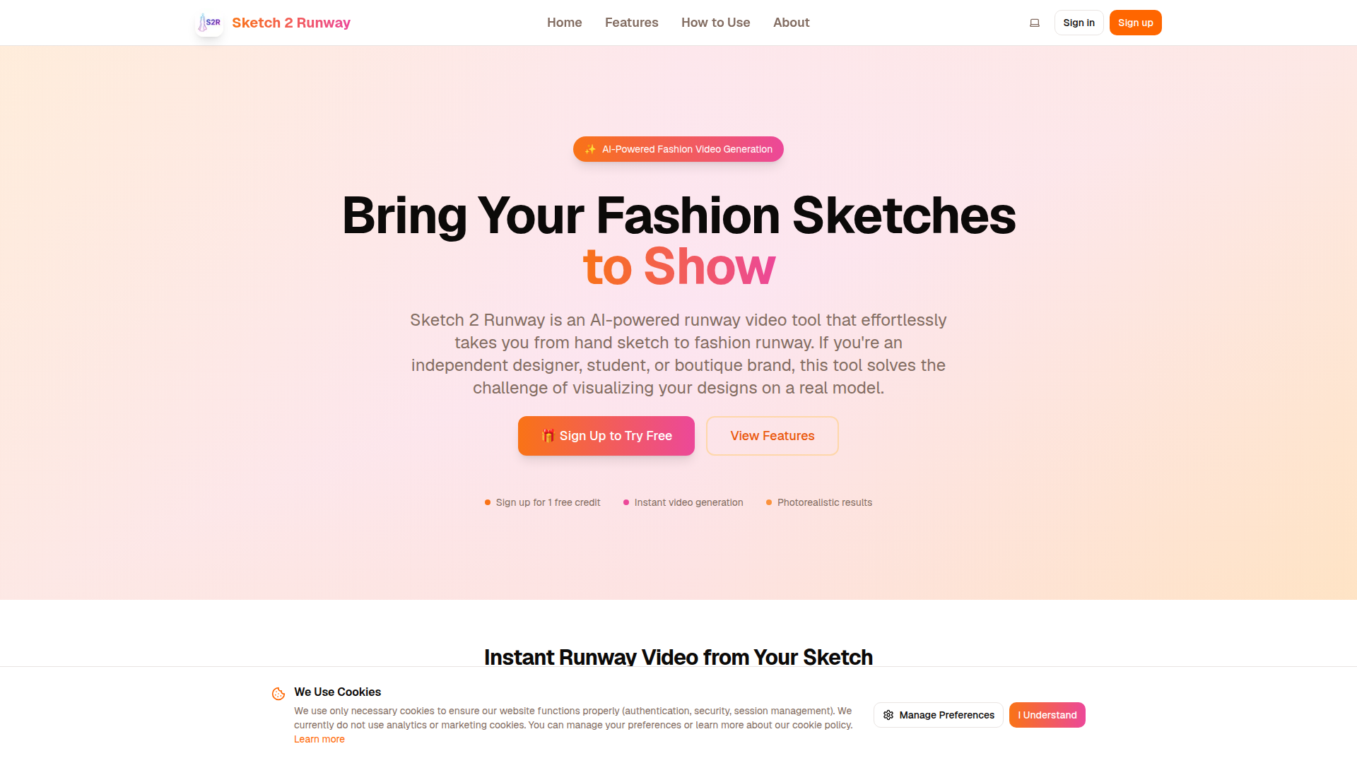Sketch 2 Runway Screenshot