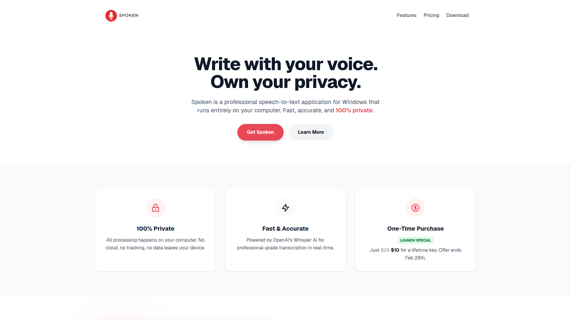 Spoken Screenshot