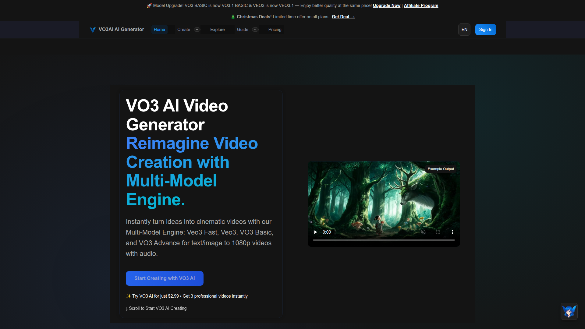Vo3ai Screenshot